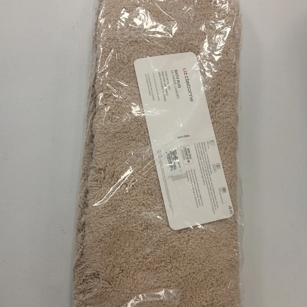 Tan LIZ CLAIBORNE Bath Mat